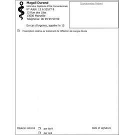 Ordonnancier infirmier 2